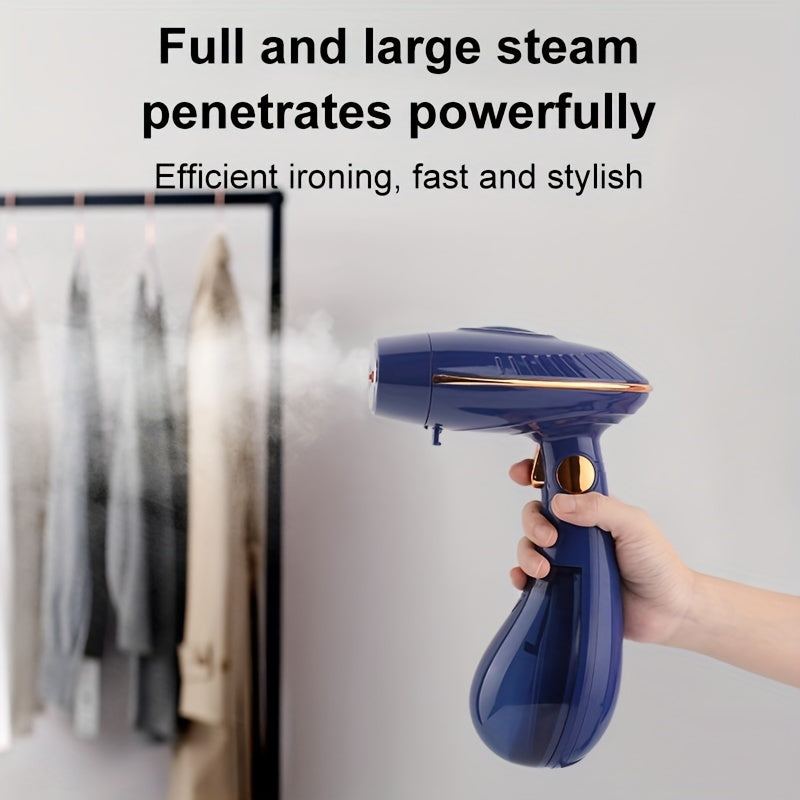 1pc 1500W Portable Folding Garment Steamer, Mini Fabric Steam Iron for Travel, Clothes Steamer, Back to School Supplies