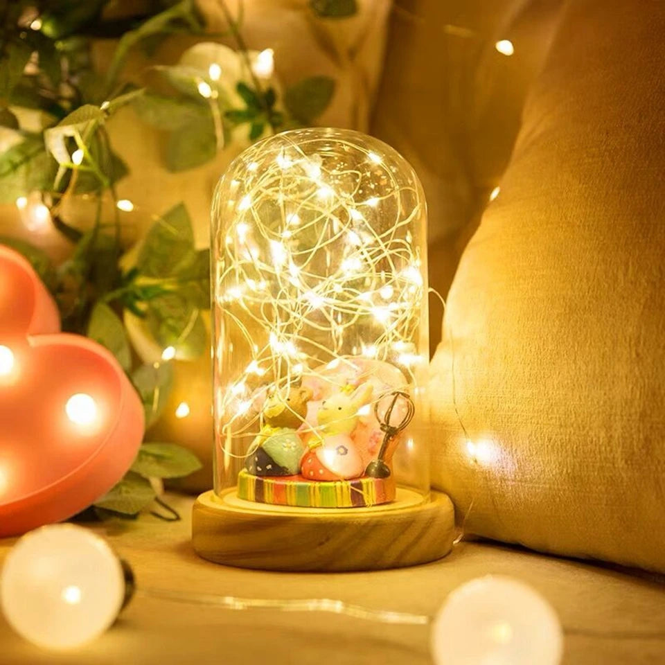1-10M LED String Lights Copper Wire Fairy Lights Night Light For Christmas Garland Room Bedroom Indoor Wedding Decoration Lamp