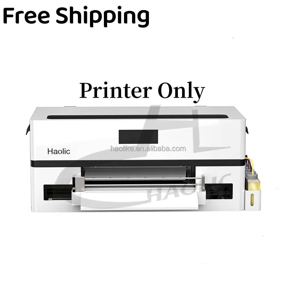 Premium PET Film DTF Printer A3 13Inch with XP600 Head Heat Transfer Machine for Women's Clothes T-shirt Free Shipping US Stock