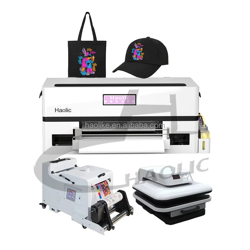 Premium PET Film DTF Printer A3 13Inch with XP600 Head Heat Transfer Machine for Women's Clothes T-shirt Free Shipping US Stock