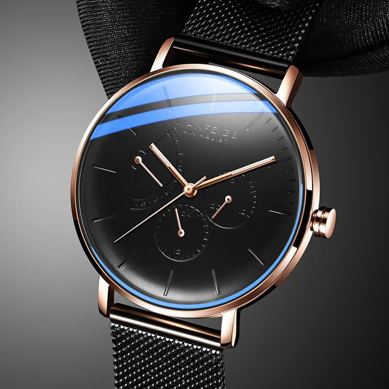 New Watches For Men Waterproof Sports Mens Watch Top Brand Luxury Clock Male Business Quartz Wristwatch Relogio Masculino Hombre