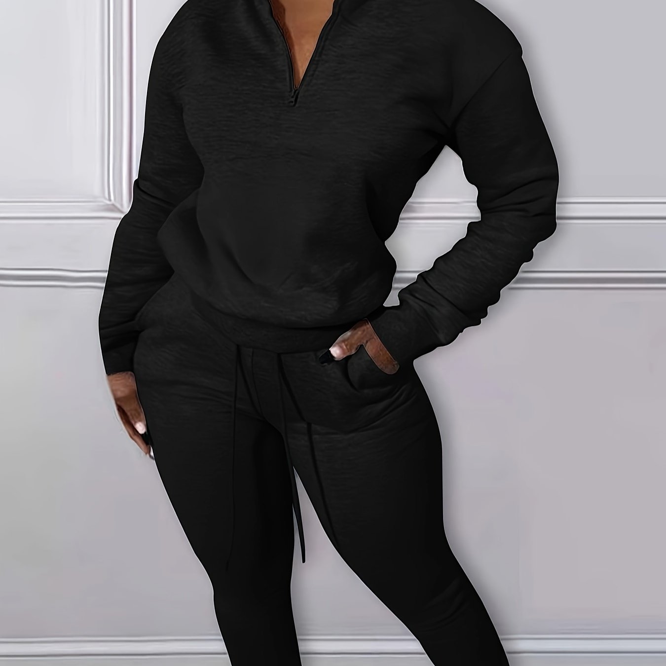 2 Piece Outfits For Women Casual Pullover Sweatsuits Tracksuits Joggers Pants Sets - Soft & Comfortable Fabric - Perfect for Loungewear, Sports & Casual Wear - Ideal Gift for Women