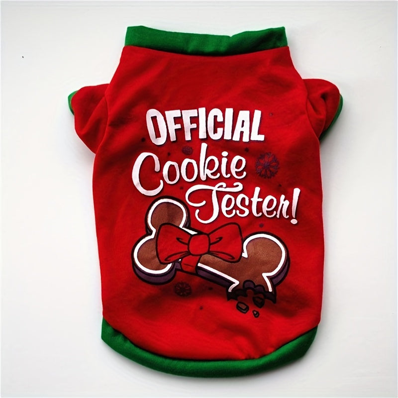 1pc Pet Xmas Warm Cotton Clothing Dog CHRISTMAS Halloween Clothes For Small Medium Dogs Vest Shirt